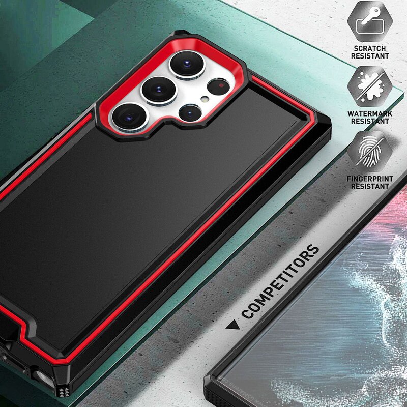 Dual layer Shockproof Case For Samsung S23 Series - Caubade