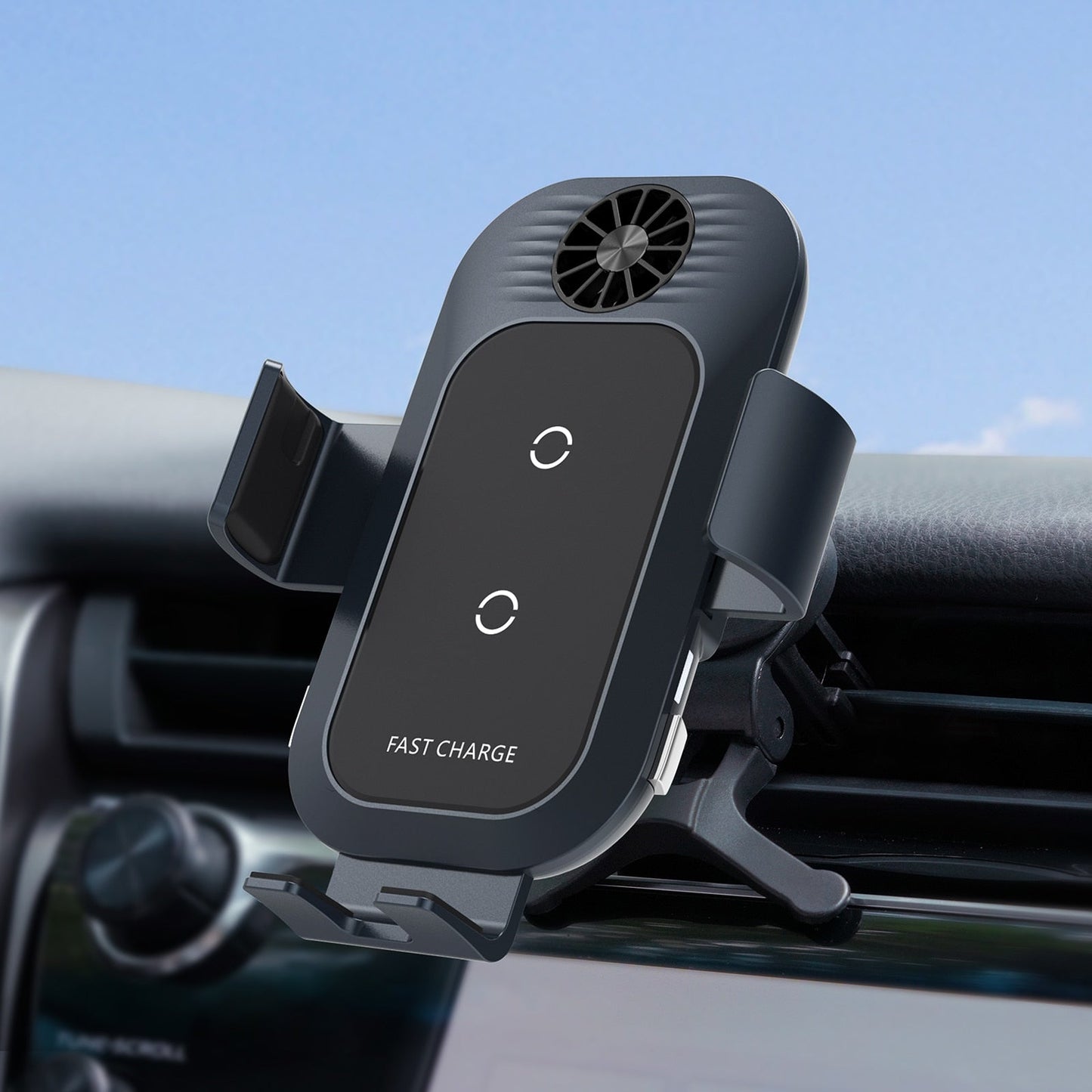 Dual Coil Car Wireless Charger For Galaxy S23 Series - Caubade