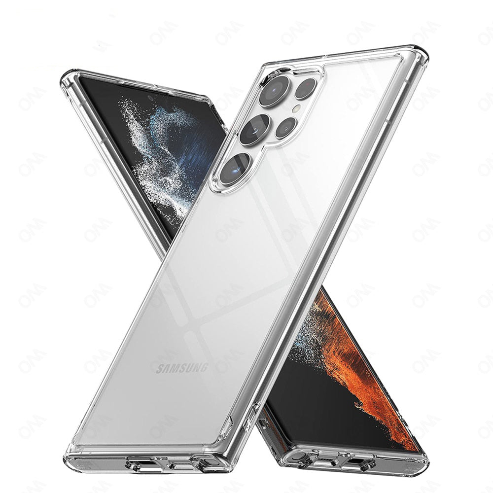 Crystal Clear Case for Samsung Galaxy S23 Series - Caubade
