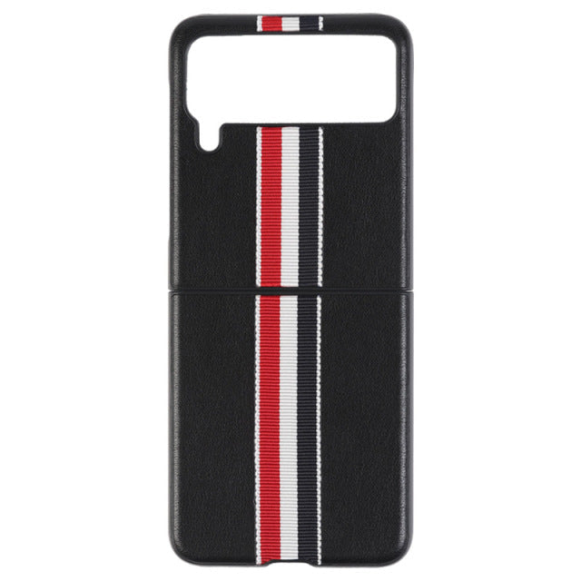 Fashion stripe Case for Samsung Galaxy Z Flip 4 - Galaxy Z Flip 4 Case