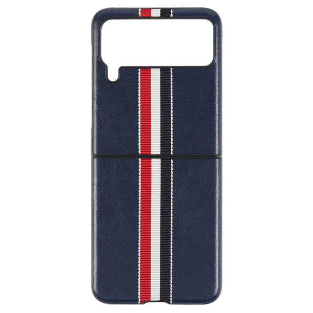 Fashion stripe Case for Samsung Galaxy Z Flip 4 - Galaxy Z Flip 4 Case