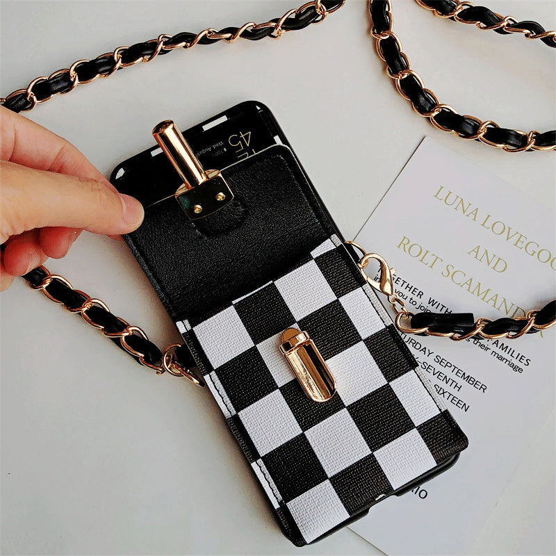 Girl Crossbody Case For Samsung Galaxy Z Flip 4 - Galaxy Z Flip 4 Case