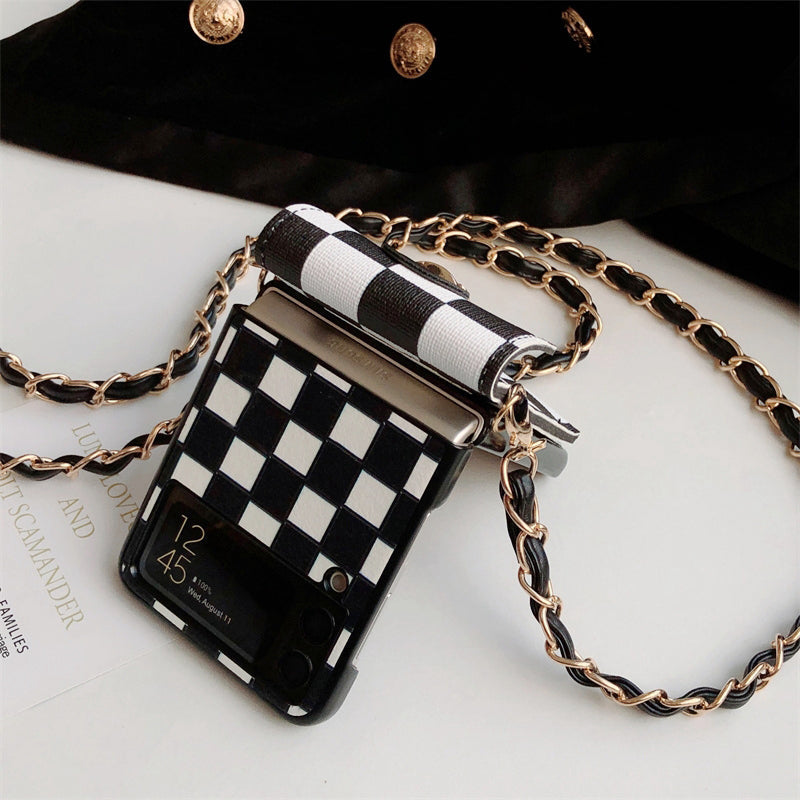 Girl Crossbody Case For Samsung Galaxy Z Flip 4 - Galaxy Z Flip 4 Case