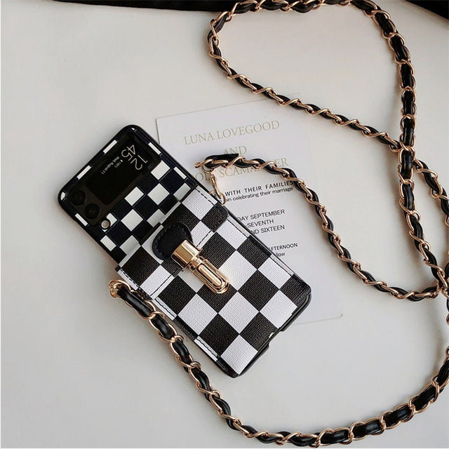 Girl Crossbody Case For Samsung Galaxy Z Flip 4 - Galaxy Z Flip 4 Case
