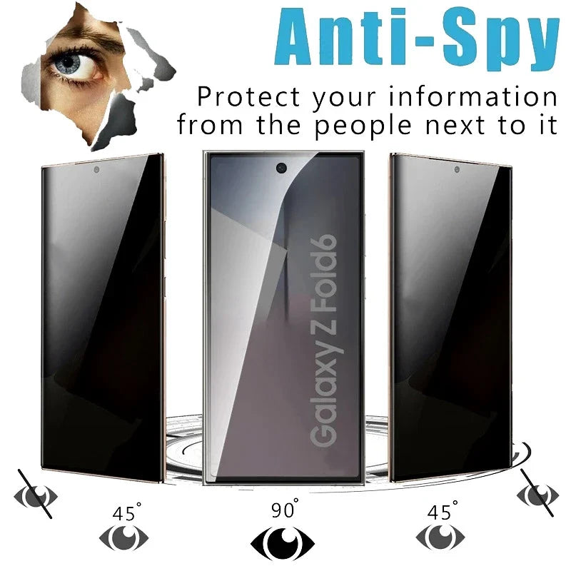 Anti-Spy Screen Protector For Samsung Galaxy Z Fold 6