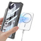 Transparent Shockproof Case with Bracket For Samsung Galaxy Z Fold 6