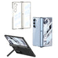 Transparent Magnetic Case with Hinge Protection for Samsung Galaxy Z Fold 6