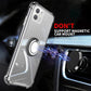Shockproof Case with Finger Ring & Card Slot For Samsung Galaxy S23 Series - S23 Ultra Case