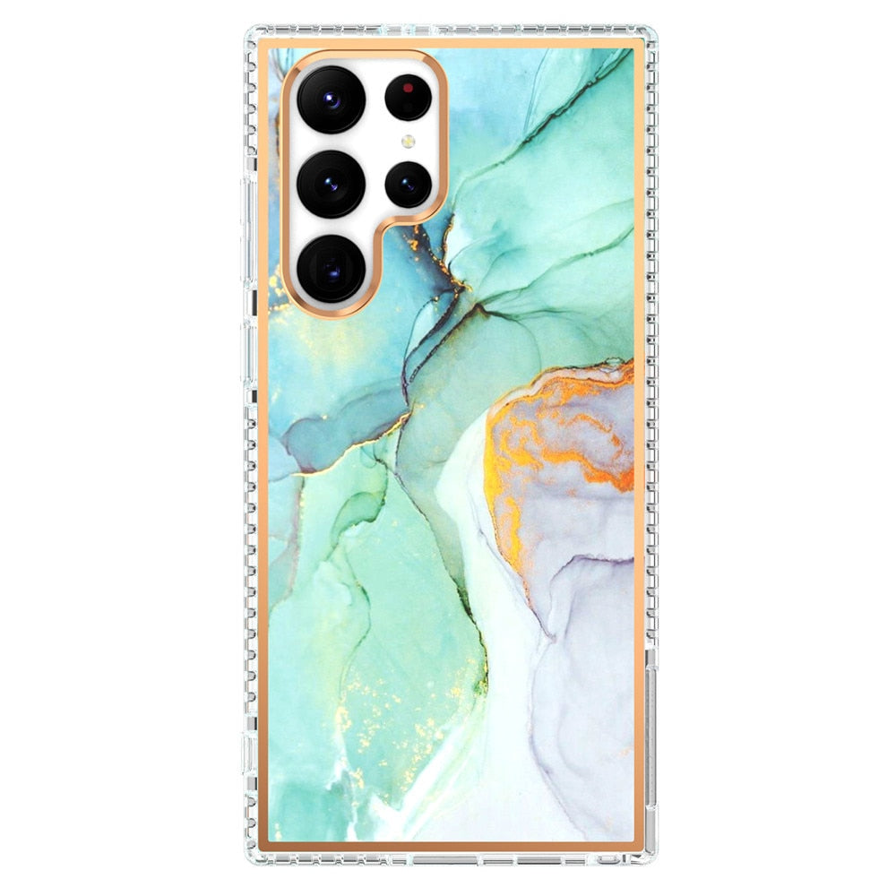 Marble Texture Shockproof Case for Samsung Galaxy S23 Series