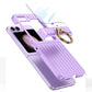 Shockproof Case With Ring Bracket & Screen Protective For Samsung Galaxy Z Flip 5