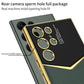 Luxury Electroplated Leather Case For Samsung Galaxy S23 Series