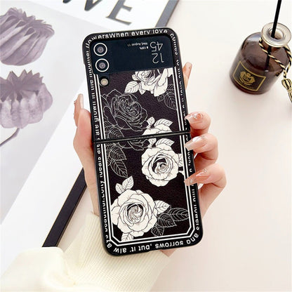 Retro Rose Case for Samsung Galaxy Z Flip 3 & 4