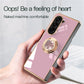 Plating Shockproof Case with Ring Holder For Samsung Z Fold 5