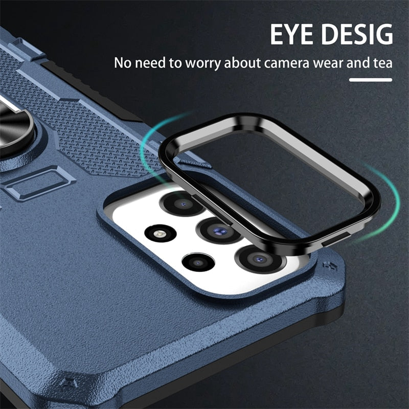 Shockproof Armor Case with Magnetic Ring For Samsung Galaxy S23 Series - S23 Ultra Case