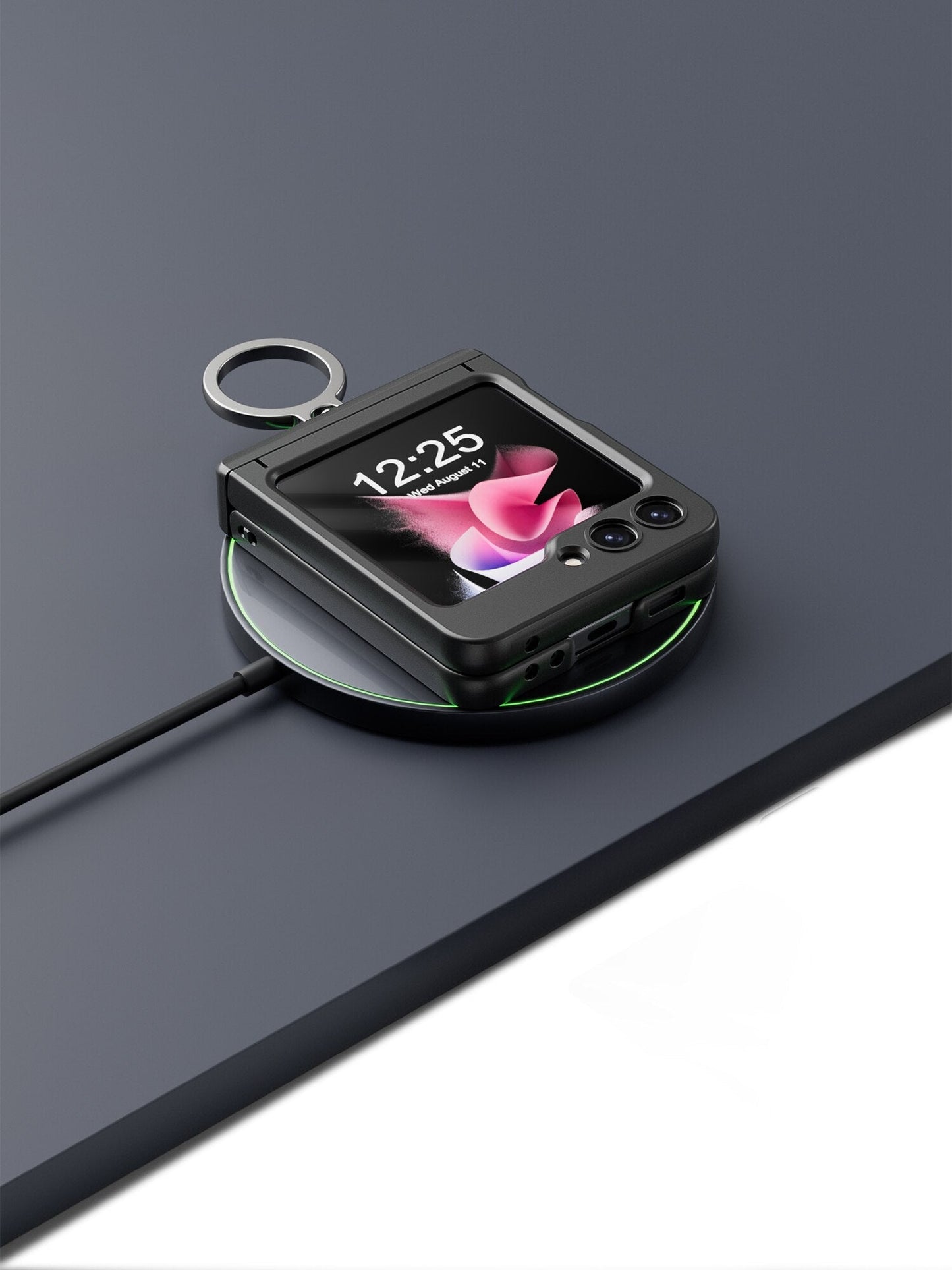 Shockproof Case with Ring Holder Bracket for Samsung Galaxy Z Flip 5