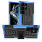 Anti-knock Bumper Armor Case with Stand For Samsung Galaxy S23 Series - S23 Ultra Case