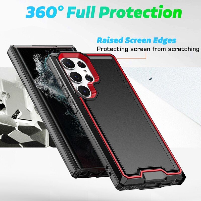 Dual layer Shockproof Case For Samsung S23 Series - Caubade