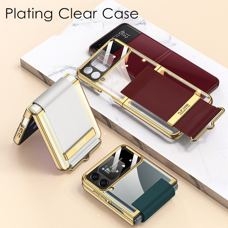 Wrist Strap Holder Case for Samsung Galaxy Z Flip 4 - Galaxy Z Flip 4 Case
