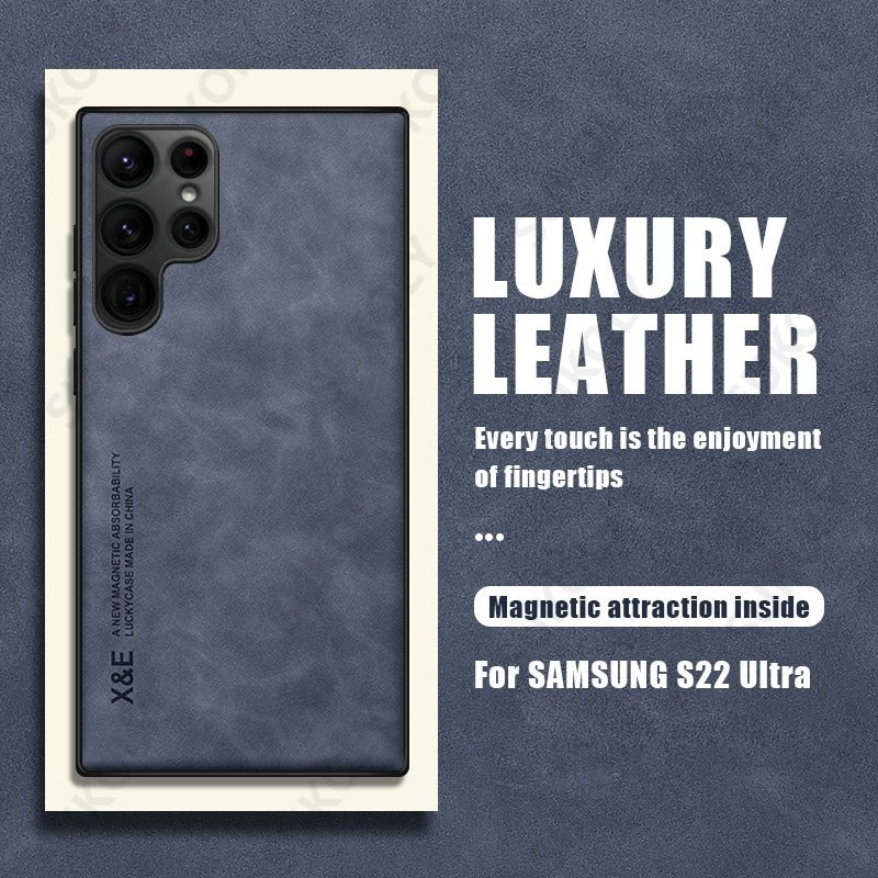 Luxury Leather Case For Samsung Galaxy S23 Series - S23 Ultra Case