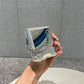 Luxury Rhinestone Bracelet Mirror Case for Samsung Galaxy Z Flip 4 - Galaxy Z Flip 4 Case