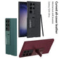 Ultra Thin Leather Case with Bracket For Samsung Galaxy S24 Series - S Ultra Case