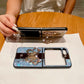 Luxury Glitter Case with Butterfly Stand Holder for Samsung Galaxy Z Flip 5