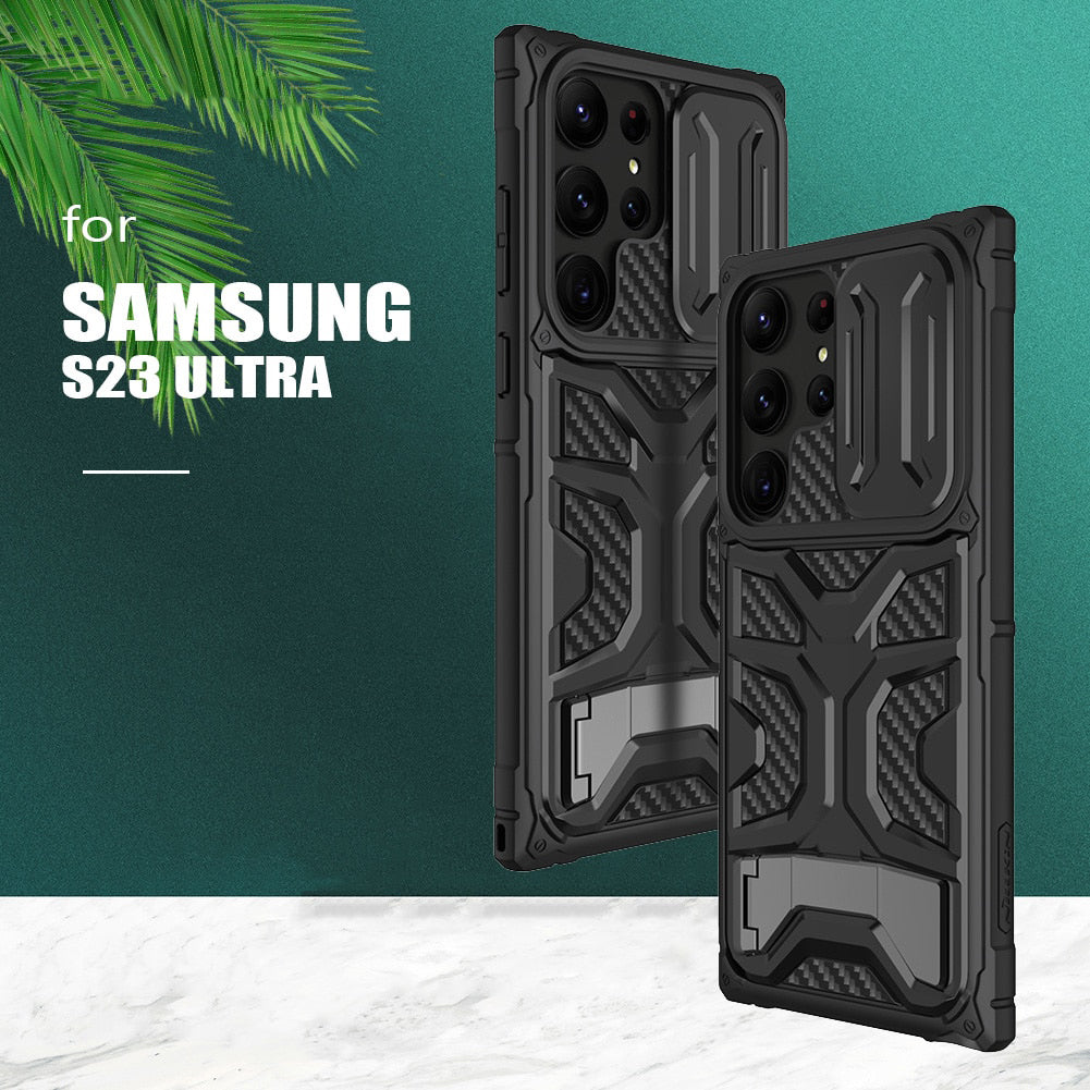 Shock-Resistant Slide Camera Case for Samsung S23 Ultra - S23 Ultra Case