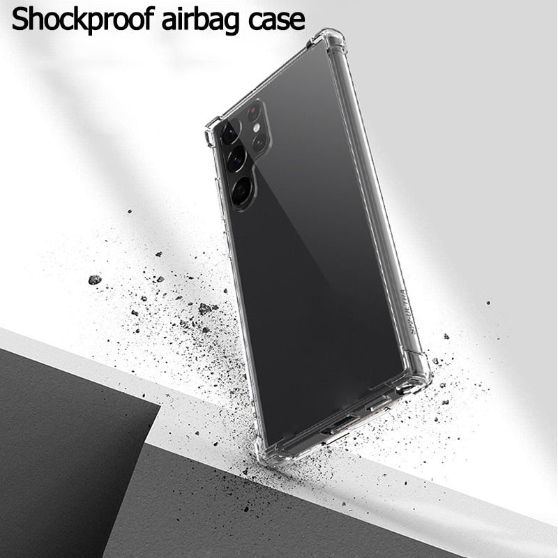 Shockproof Case with Ring Holder For Samsung Galaxy S23 Series - S23 Ultra Case