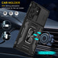 Shockproof Case with Magnetic Ring Kickstand and Camera Cover For Samsung Galaxy S23 Series - S23 Ultra Case