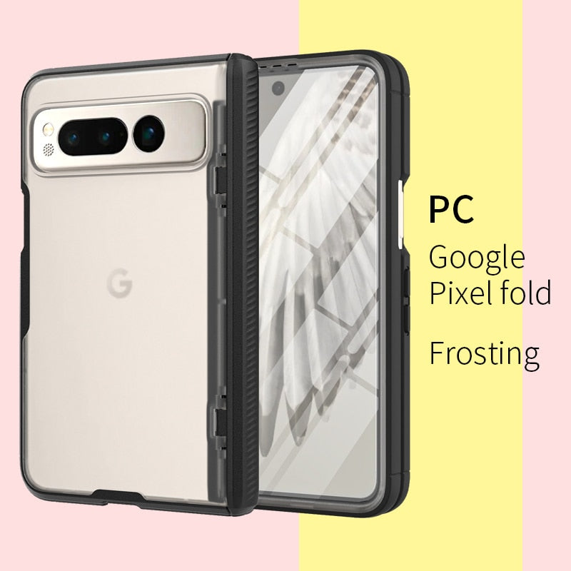 Google Pixel Fold Clear Case With Screen Fold Shell