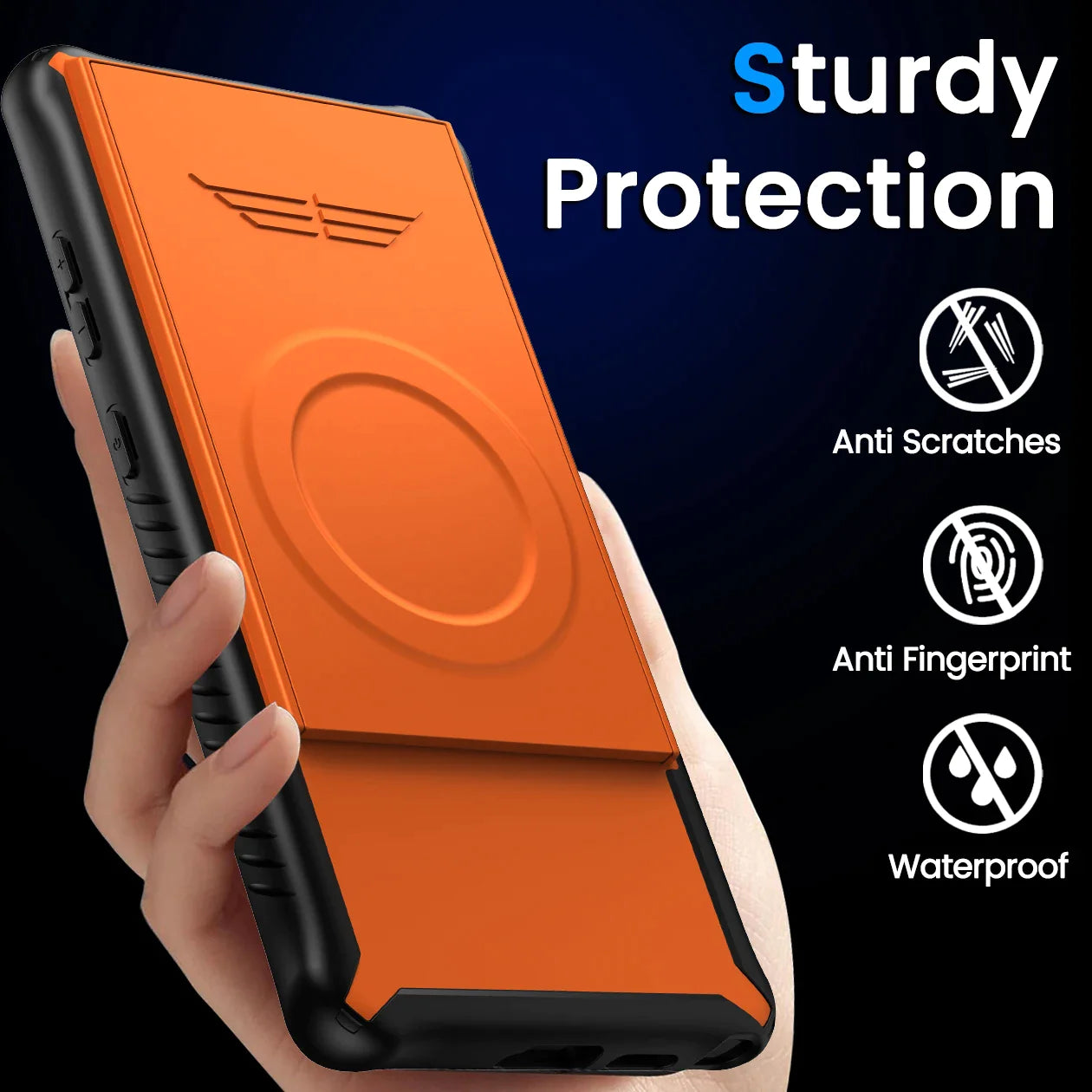 Shockproof Wireless Charging Case with Camera Protection For Samsung Galaxy S24 Series - S Ultra Case