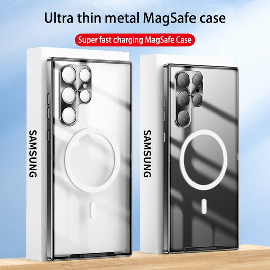 Magnetic Metal Aluminium case For Samsung Galaxy S23 Series - Caubade