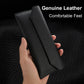 Genuine Leather Magnetic Pouch Case For Samsung Galaxy Z Fold 4