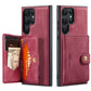 Magnetic Leather Wallet Case For Samsung Galaxy S23 Series - S23 Ultra Case