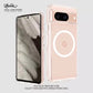 Transparent Magnetic Wireless charging Case For Google Pixel 8 Series