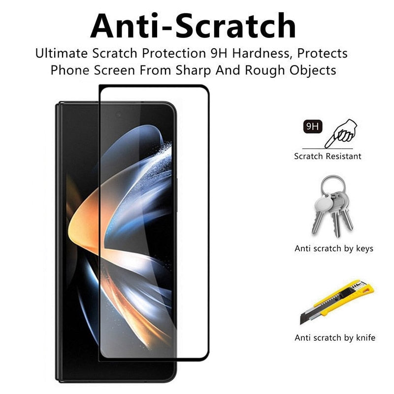 4in1 Screen Protector & Camera Lens Protective For Samsung Galaxy Z Fold 5