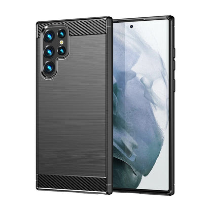 Carbon Fiber Soft Case For Samsung Galaxy S23 Series - Caubade
