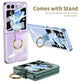 Electroplating Case with Ring Bracket for Samsung Galaxy Z Flip 5