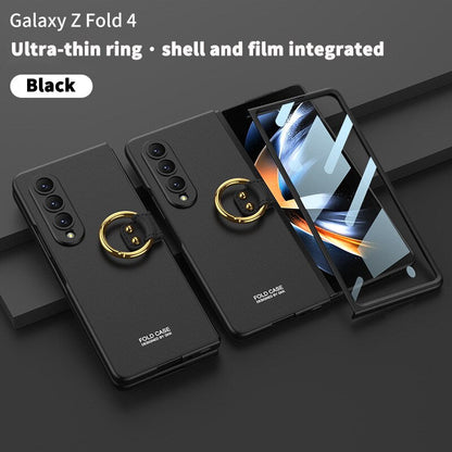 Ultra Thin Shockproof Ring Case For Samsung Galaxy Z Fold 4