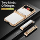Luxury Leather Case (Pen Slot) For Samsung Galaxy Z Flip 4 - Galaxy Z Flip 4 Case