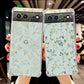 Flower Leaf Transparent Phone Case for Google Pixel 7 Pro - The Pixel Store