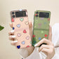 Lovely Color Heart Case For Samsung Galaxy Z Flip 4 - Galaxy Z Flip 4 Case