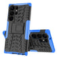 Anti-knock Bumper Armor Case with Stand For Samsung Galaxy S23 Series - S23 Ultra Case