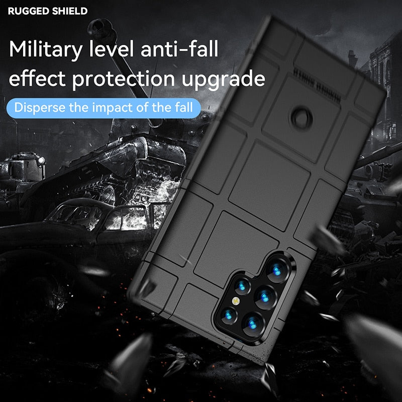 Military Shockproof Case For Samsung Galaxy S23 Series - Caubade