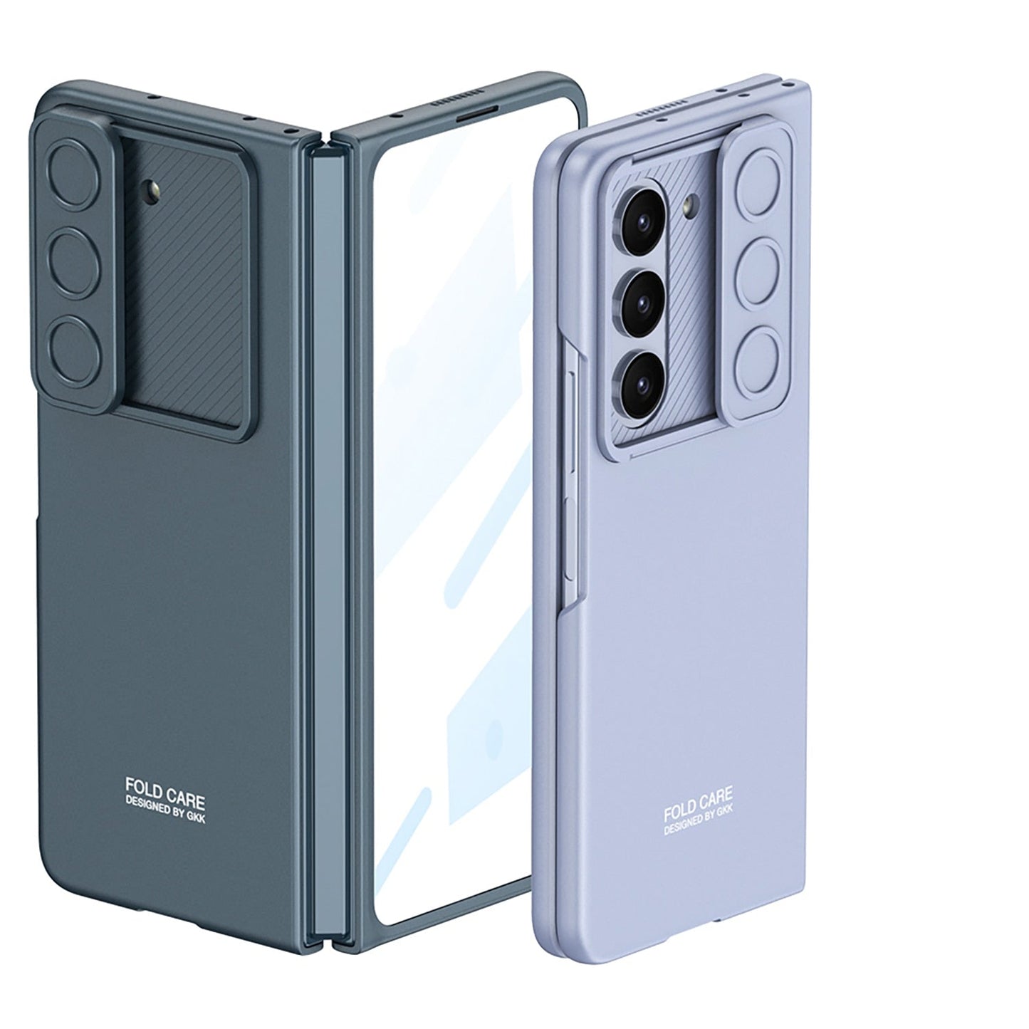 Slim Shockproof Case with Slide Camera Protector for Samsung Galaxy Z Fold 5
