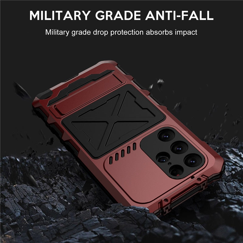 Armor Metal Case for Samsung Galaxy S23 Ultra - Caubade