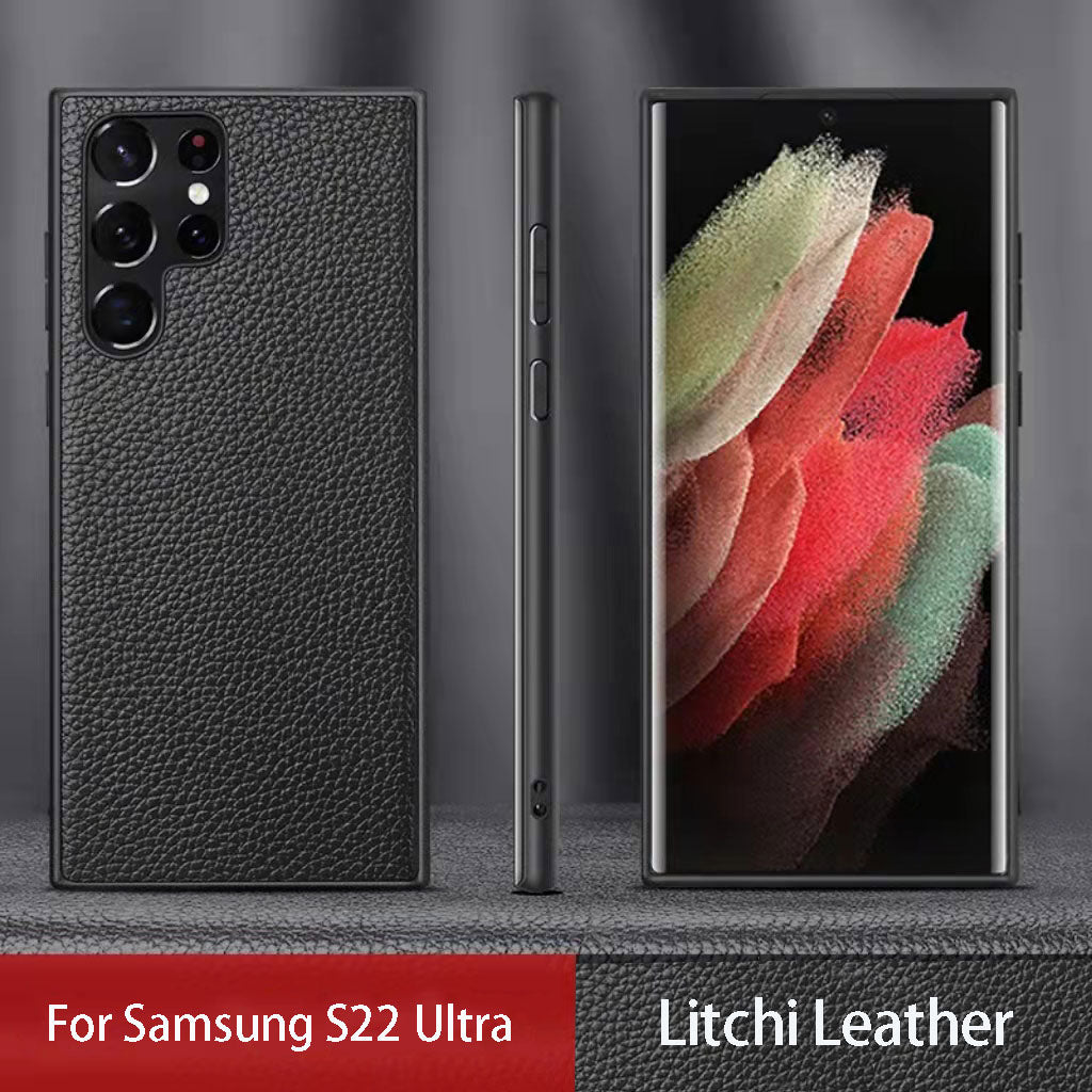 Retro Leather Case for Samsung Galaxy S23 Series - Caubade