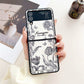 Retro Rose Case for Samsung Galaxy Z Flip 3 & 4