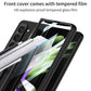 Leather Case with Bracket & Pen Slot For Samsung Galaxy Z Fold 5