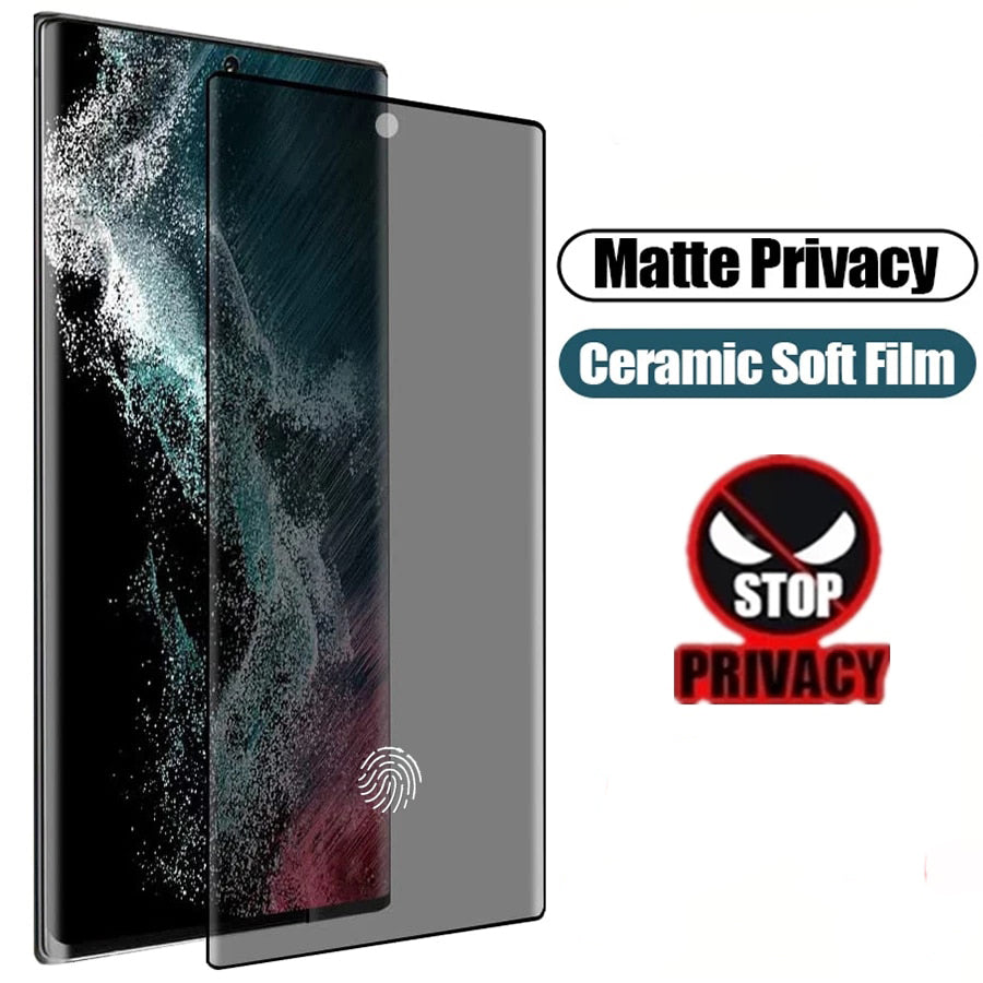 Privacy Screen Protector for Samsung Galaxy S23 Series - Caubade